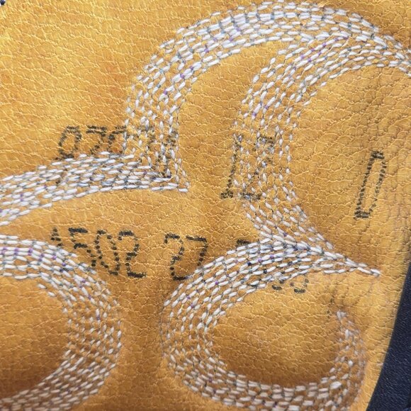 Vintage Nocona Mens Size 12D Lizard Teju Exotic Leather Cowboy Western Boots USA - Picture 7 of 14